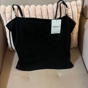 Forever 21 Elegant Black Camisole